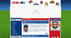 Desktop Screenshot of canamleague.com